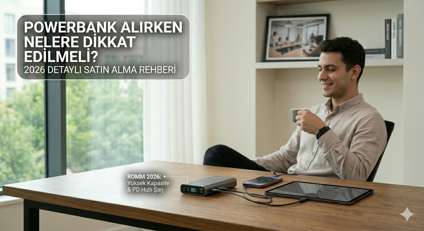 Powerbank Alırken Nelere Dikkat Edilmeli? 2026 Detaylı Satın Alma Rehberi