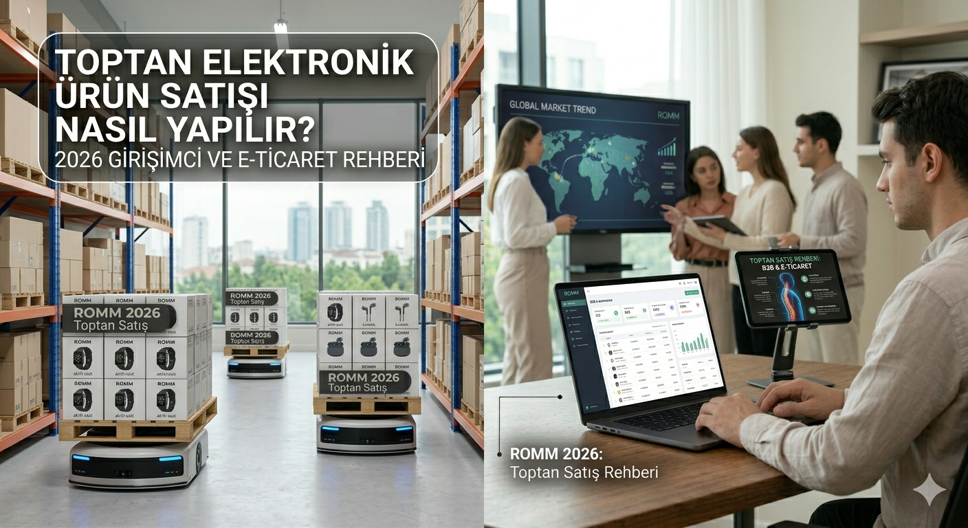 Toptan Elektronik Ürün Satışı Nasıl Yapılır? 2026 Girişimci ve E-Ticaret Rehberi
