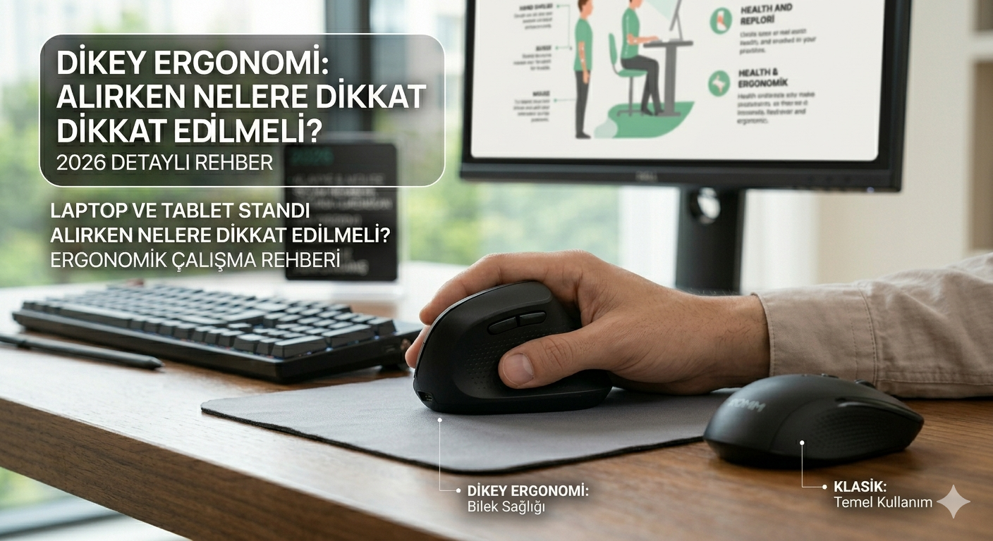 Klavye ve Mouse Alırken Nelere Dikkat Edilmeli? 2026 Detaylı Rehber