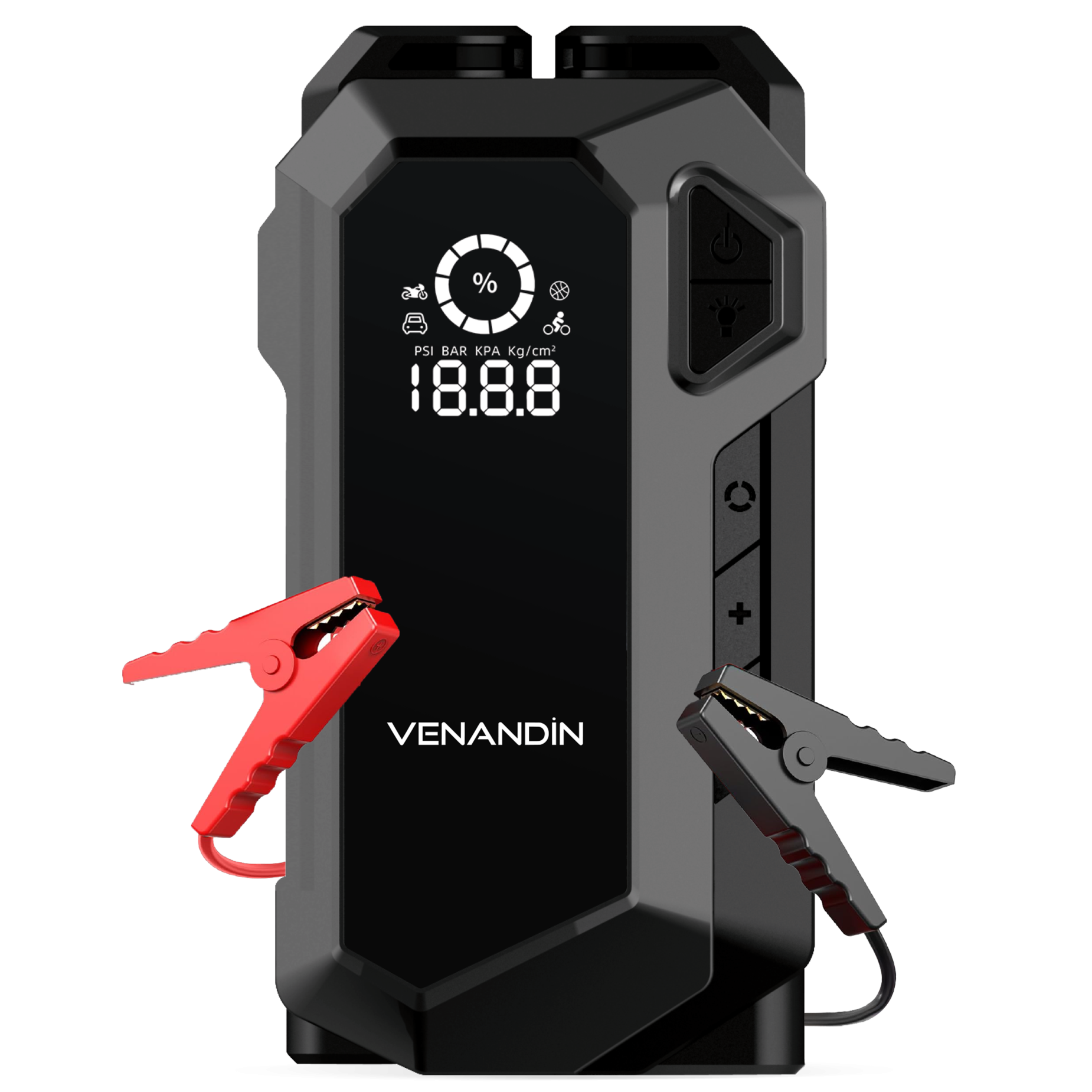 VENANDİN ACARG-002 AirgonPro KABLOSUZ AKÜ TAKVİYE & KOMPRESÖR