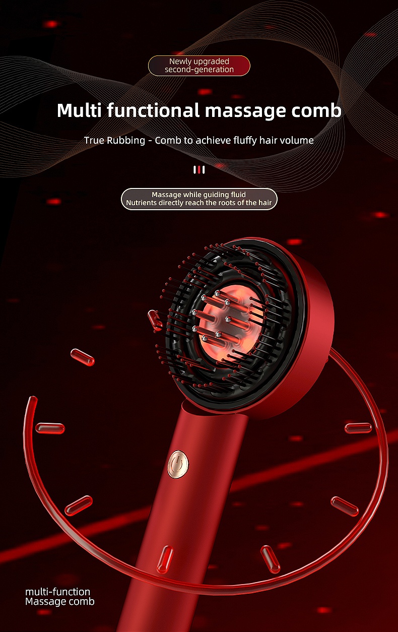 VENANDİN LUNİVA Titreşimli Masaj Tarağı