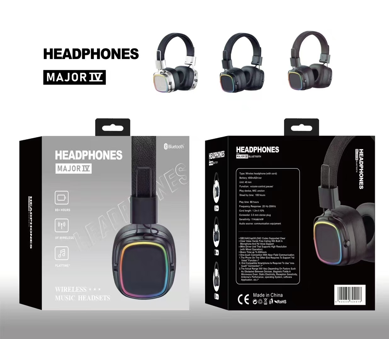 MAJOR IV KAFA ÜSTÜ KULAKLIK