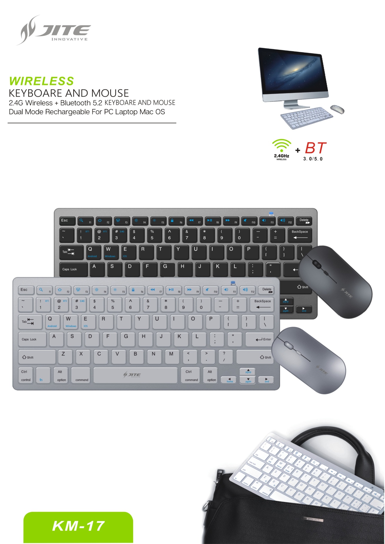 KM-17 KLAVYE + MOUSE